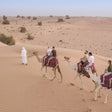 Overnight Desert Escape with Hot Air Balloon Ride, Dinner & Camel Safari for Two |  at Wondergifts