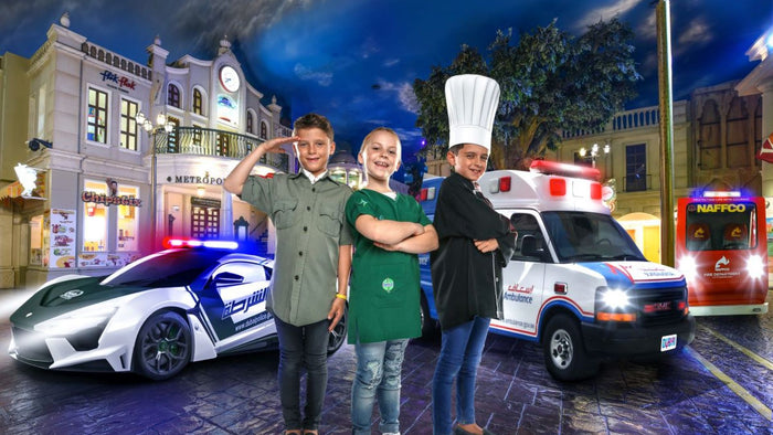 Fun at Kidzania Dubai for One Child |  at Wondergifts