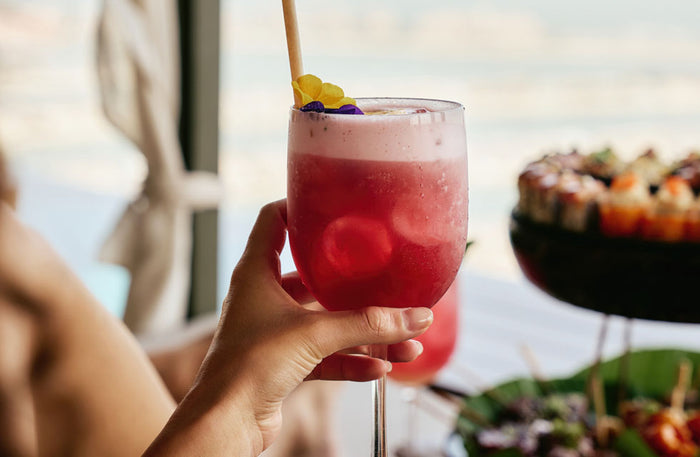 Luxury Aura Skypool Cabana for 2 with Burj Al Arab View, Drinks & Fruit Platter |  at Wondergifts