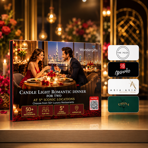Candle Light Romantic Dinner for Two at 5* Iconic Locations - Choose from 50+ Luxury Restaurants