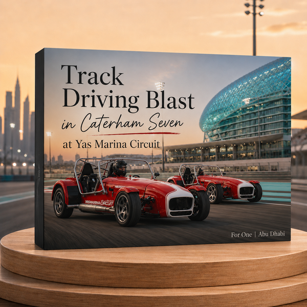 Track Driving Blast in Caterham Seven at Yas Marina Circuit