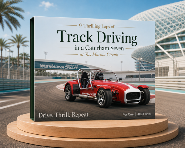 9 Thrilling Laps of Track Driving in a Caterham Seven at Yas Marina Circuit