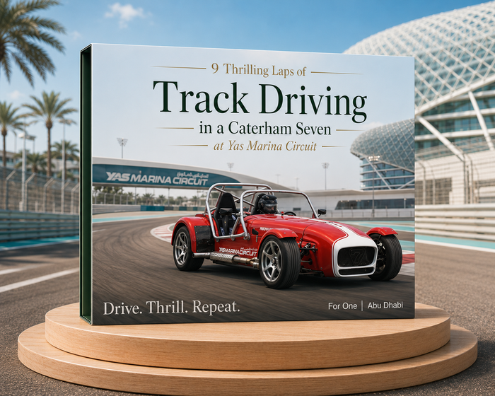 9 Thrilling Laps of Track Driving in a Caterham Seven at Yas Marina Circuit