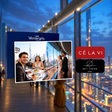 CÉ LA VI Signature Three-Course Lunch with Sky Views Observatory Entry Tickets for Two