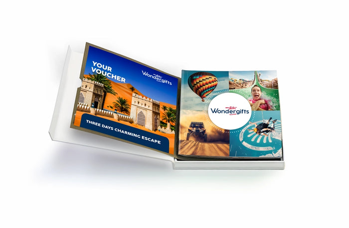 Romantic Three Day Charming Staycations Gift Box - Stay at One of 100 Premier Hotels |  at Wondergifts