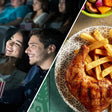 Reel Cinemas Ticket with Meal For Two at Nando's Restaurant |  at Wondergifts