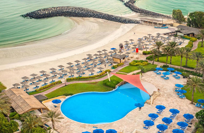 Elegant 1-Night Stay with Dinner and Breakfast at Coral Beach Resort Sharjah |  at Wondergifts