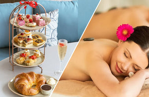Emily in Paris Afternoon Tea with Burj Views and a Spa Massage for Two at Soul Senses or Niyama |  at Wondergifts