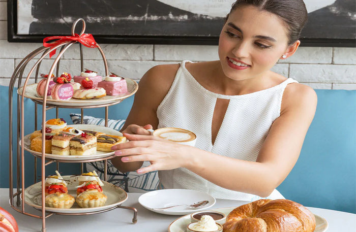 Emily in Paris Afternoon Tea with Burj Views and a Spa Massage for Two at Soul Senses or Niyama |  at Wondergifts