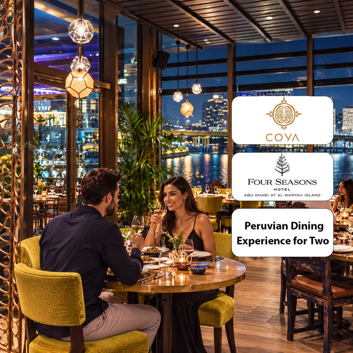 COYA Abu Dhabi - 3-Course Peruvian Dining Experience for Two