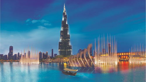 Dubai Fountains Lake Ride Experience for Two |  at Wondergifts