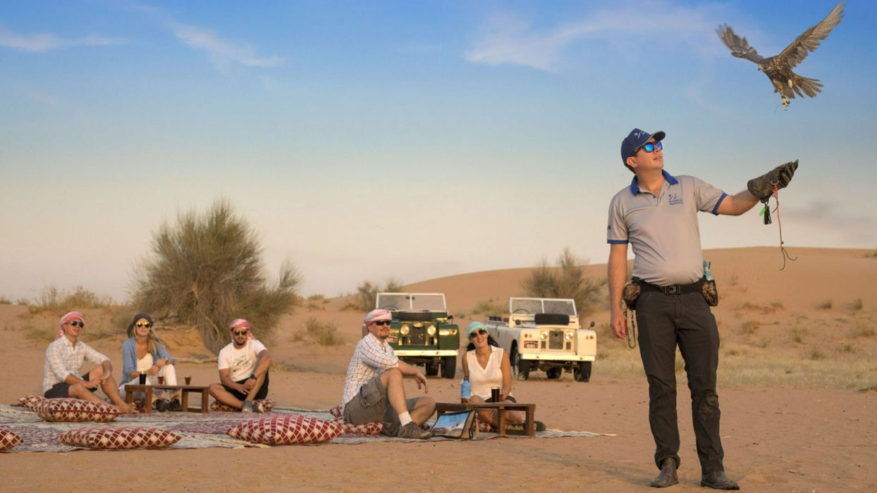 One Night Half Board Stay in the Desert with Safari for Two