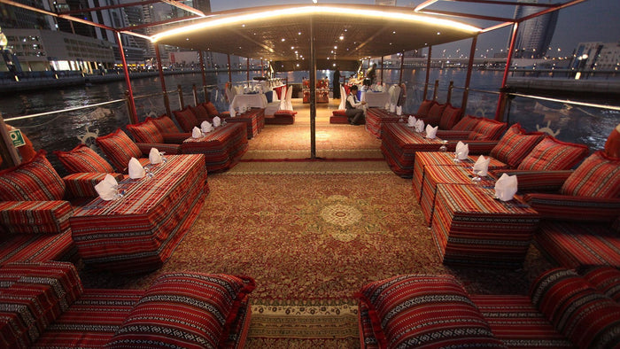 Luxury & Serene Dubai Canal Cruise for Two with Dinner |  at Wondergifts