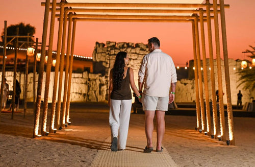Magical Desert BBQ Dinner with Live Show and Transfers for Two at The Fort Dubai – Lisaili |  at Wondergifts