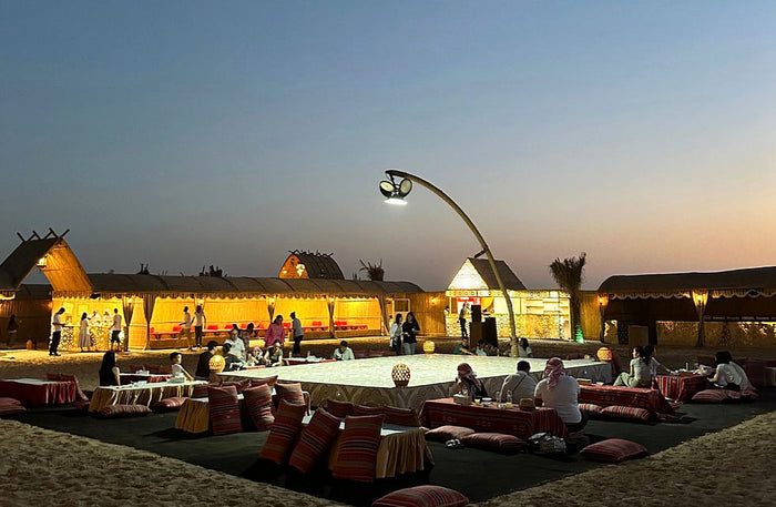 Sunset Desert Safari Experience with BBQ Dinner for One in Abu Dhabi |  at Wondergifts
