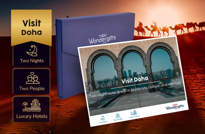 Visit Doha Gift Box: Luxe Two-Night Hotel Break in Modernity - Kids Go Free |  at Wondergifts