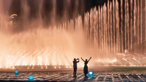 Experience Dubai Fountains from Boardwalk Platform for Two |  at Wondergifts
