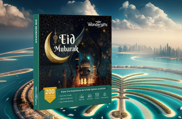 Eid Mubarak Gift Box: Exciting Activities, Spa, Dining and More with 200+ Choices |  at Wondergifts