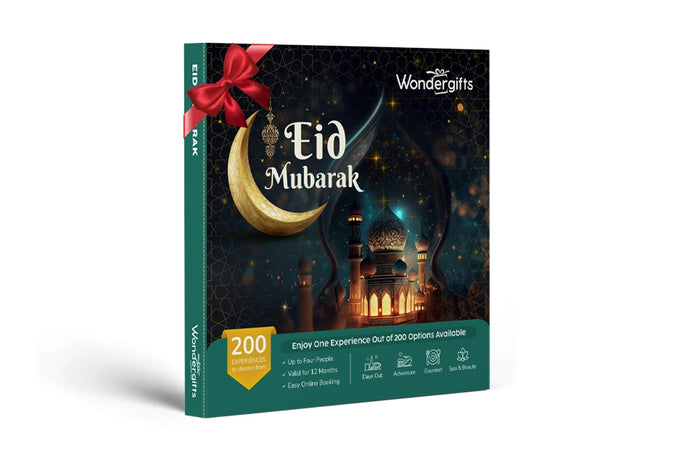 Eid Mubarak Gift Box: Exciting Activities, Spa, Dining and More with 200+ Choices |  at Wondergifts