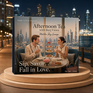 Emily in Paris Inspired Afternoon Tea with Burj Views at Malibu Sky Lounge for Two