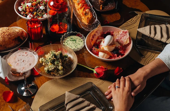 DOORS Dubai Mall - Romantic Dinner for Two with Candlelight & Rose Petals