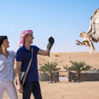 Fun Falconry Safari with Breakfast for Two in Dubai |  at Wondergifts