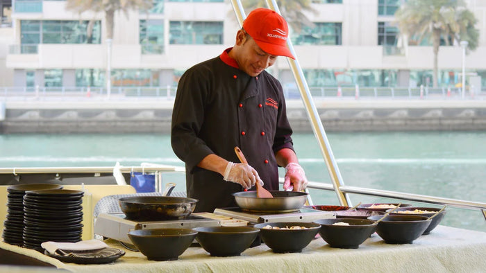 90-Minute Dinner Cruise with Live Music at Dubai Marina for One |  at Wondergifts