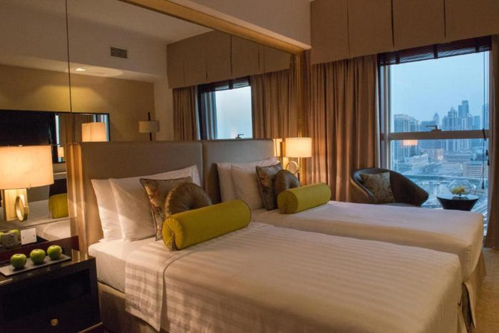One Night Stay in Dubai with Burj At The Top & Aquarium Tickets for Two |  at Wondergifts