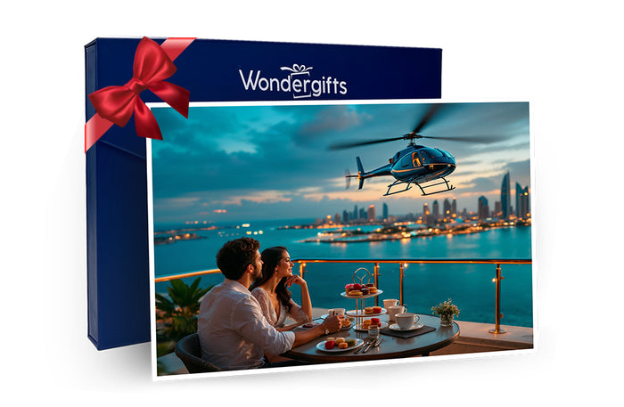 Luxury Dining at Atlantis The Royal with Helicopter Flight for Two