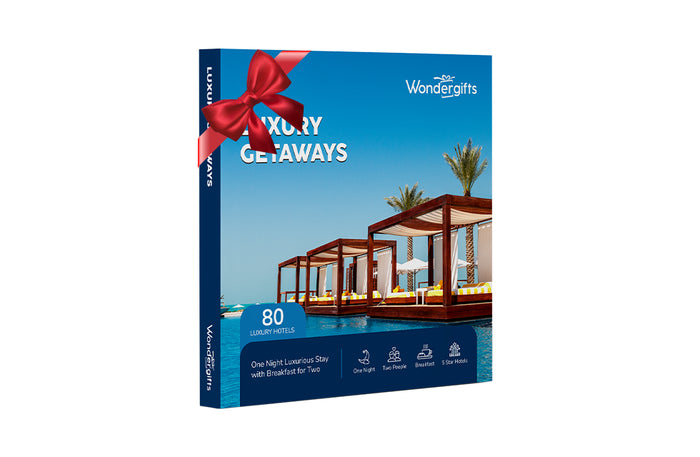 Luxury Getaways Gift Box: Choose Your Stay with Breakfast at 80+ High-Class Hotels |  at Wondergifts