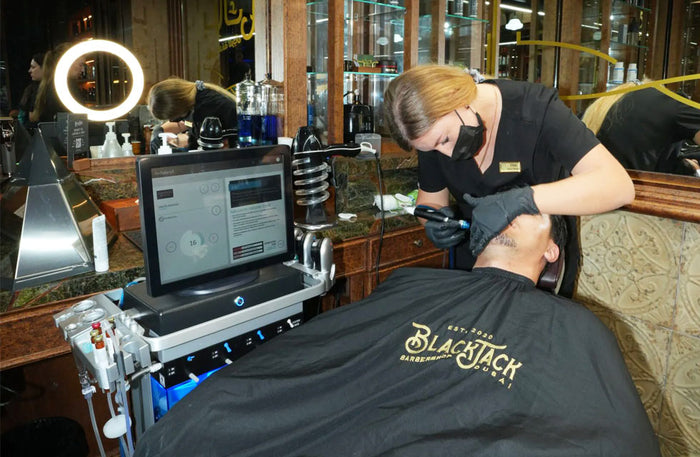 Ultimate Men’s Haircut, Shave & Face Mask at Blackjack Barbershop – 3 Locations |  at Wondergifts