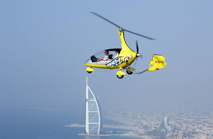 Thrilling Private Gyrocopter Flight over Palm Jumeirah