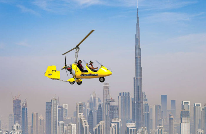 Thrilling Private Gyrocopter Flight over Palm Jumeirah