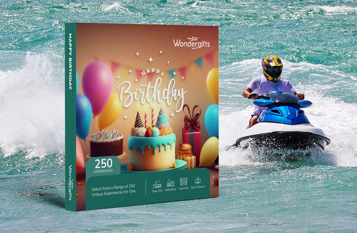 Happy Birthday Gift Box - Selection of Gourmet, Adventures, Spa and More |  at Wondergifts