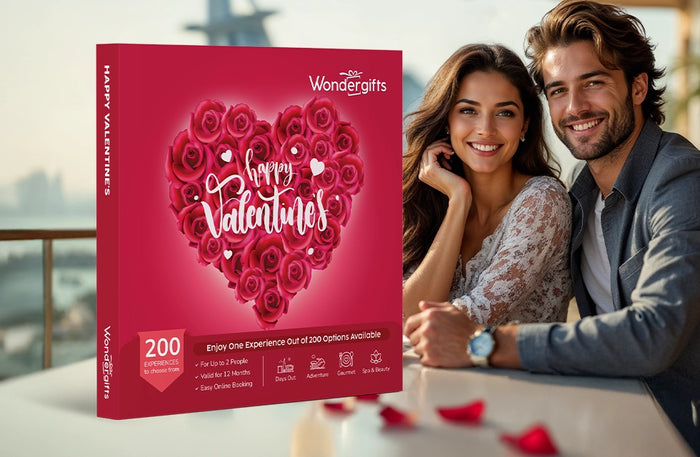 Happy Valentine's Gift Box: 200+ Selections of Gourmet, Spa, Adventures, and More |  at Wondergifts