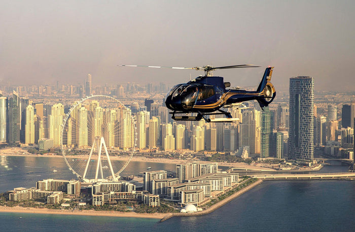 Helicopter Tour Gift Box: Elevate Your View of Dubai or Abu Dhabi’s Iconic Sights |  at Wondergifts