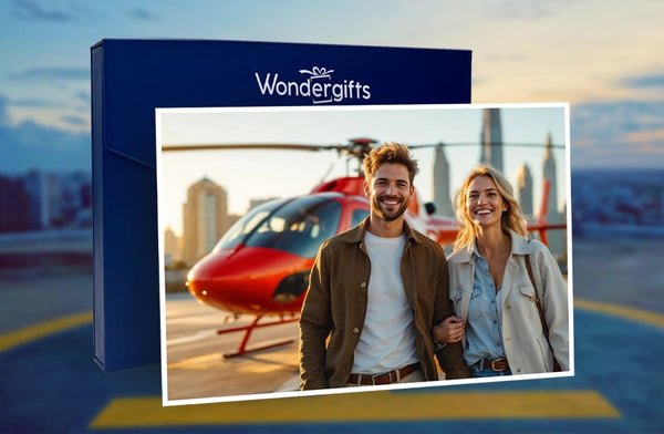 Breathtaking Dubai Helicopter Flight Over the Iconic Palm Jumeirah for Two |  at Wondergifts