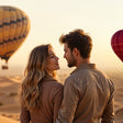 Romantic Hot Air Balloon Ride for Two Over Dubai’s Desert with Red Roses |  at Wondergifts