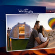 Romantic Overnight Gift Box: The Dunes Deluxe Dome Stay & Hot Air Balloon for Two |  at Wondergifts