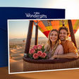 Romantic Hot Air Balloon Experience for Two with Drinks and Flowers |  at Wondergifts