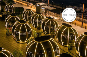 The Pods Festive Package: Romantic Set-up Dinner with Drinks for Two |  at Wondergifts