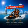 Jet Ski Dubai Experience for Two with Ice Cream - BUY NOW with confidence - MULTIPLE SLOTS AVAILABLE EVERY DAY