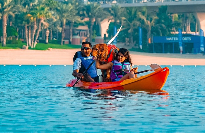 Exciting One-Hour Three-Seater Kayak Rental at Palm Jumeirah |  at Wondergifts