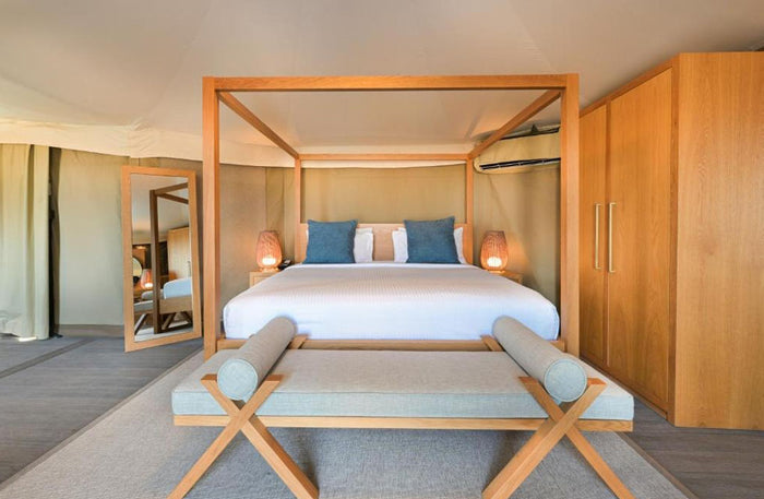 Serene Stay for Two in a Luxury Tent with Private Pool at Kingfisher Retreat |  at Wondergifts