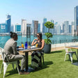 Romantic Dining for Two with Drinks and Burj Views at La Cruise, Canal Central Hotel |  at Wondergifts
