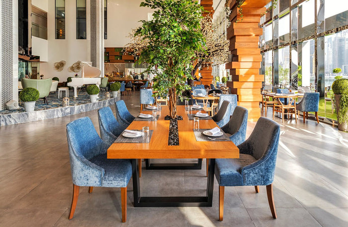 Romantic Dining for Two with Drinks and Burj Views at La Cruise, Canal Central Hotel |  at Wondergifts