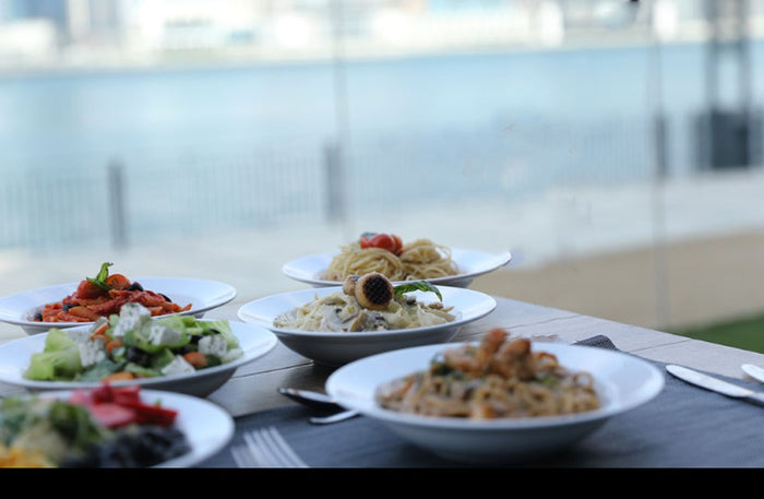 Romantic Dining for Two with Drinks and Burj Views at La Cruise, Canal Central Hotel |  at Wondergifts