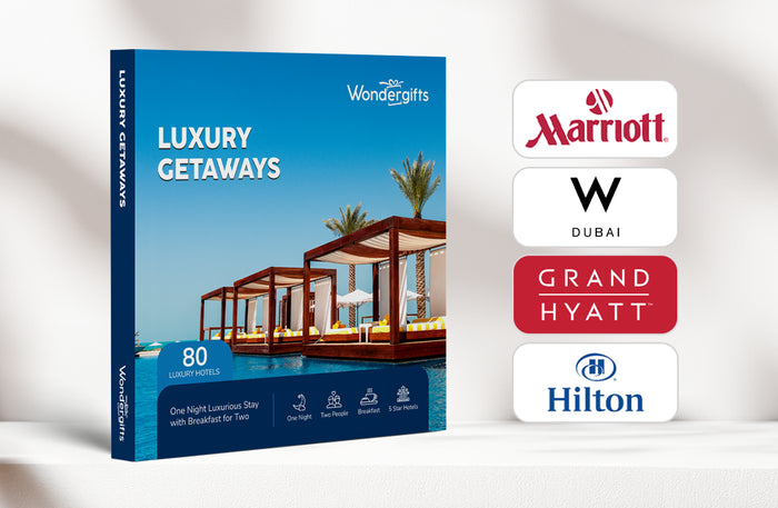 Luxury Getaways Gift Card Box: Choose Your Stay with Breakfast at 80+ High-Class Hotels