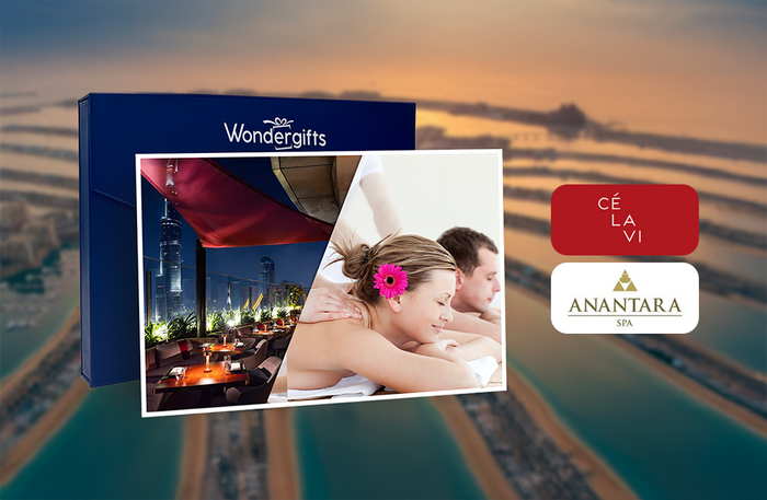 Anantara Spa Downtown Couple Massage with CÉ LA VI Lunch for Two