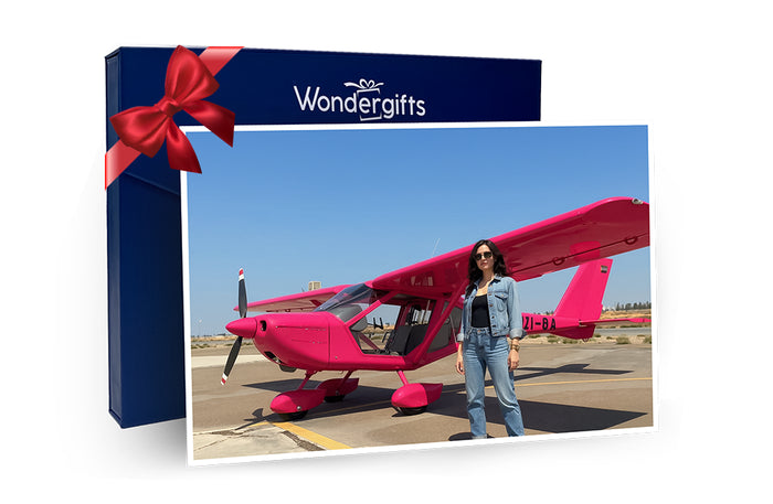 30-Minute Sunset Flight in Aeroprakt A32 or A22 Over the Ras Al Khaimah Coast